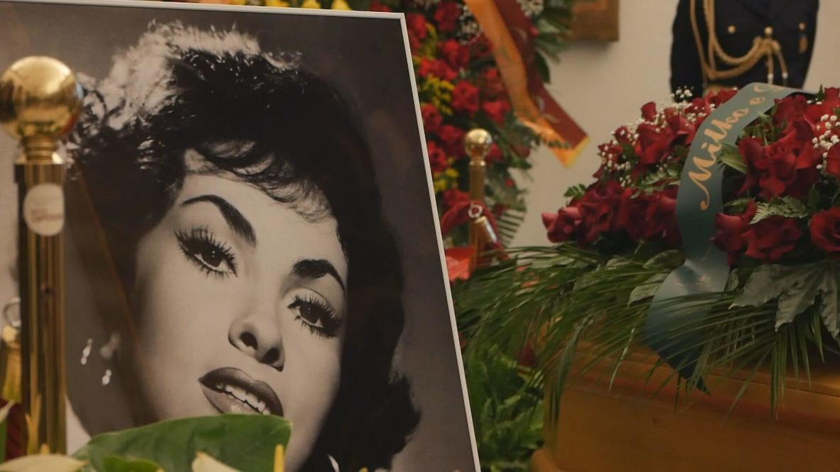 Italy: 'The greatest artist in the world' - Locals and relatives bid farewell to film legend Gina Lollobrigida